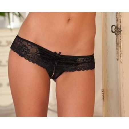 String dentelle ouvert sur...