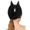 Masque Chat en Vinyle Cat Mask Noir