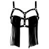 Soutien-Gorge en cuir avec franges