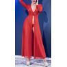 Robe ouverte Nuria - Rouge