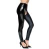 Legging Vinyl Crotch Noir