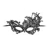 Masque Dentelle Royal Noir