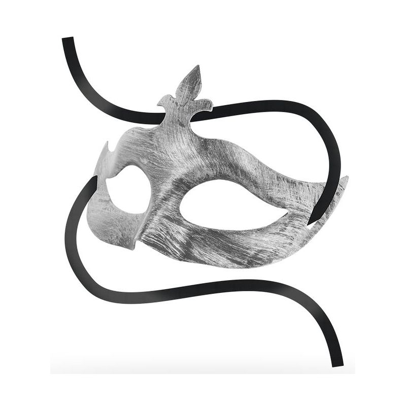 Masque OHMAMA Fleur de Lys Argent