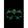 Stickers Strass Contours des Yeux phosphorescents Glow Jewelry